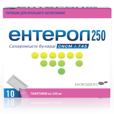 Энтерол 250мг №10 нунтаг Өлзий дэн