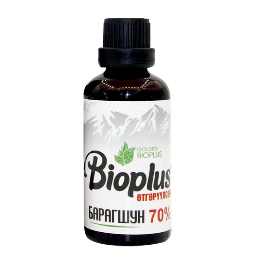 Bioplus барагшуун 70%-50мл Алтан биоплас | Баян-Өлгий эм хангамж
