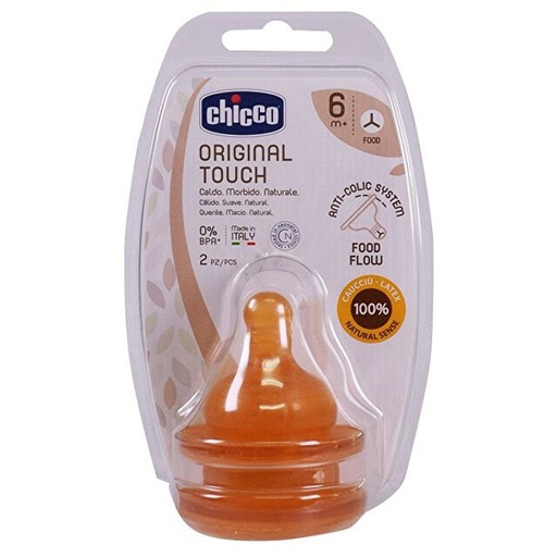 Chicco Угжны хөхөлт латекс 6m+ №2 orginal touch